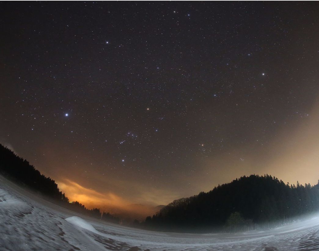 阿賀町の星空