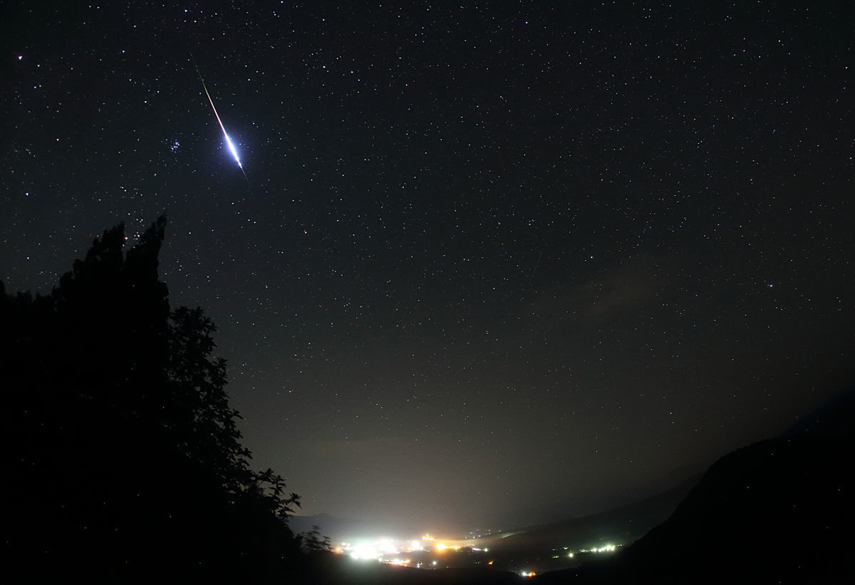 阿賀町の星空